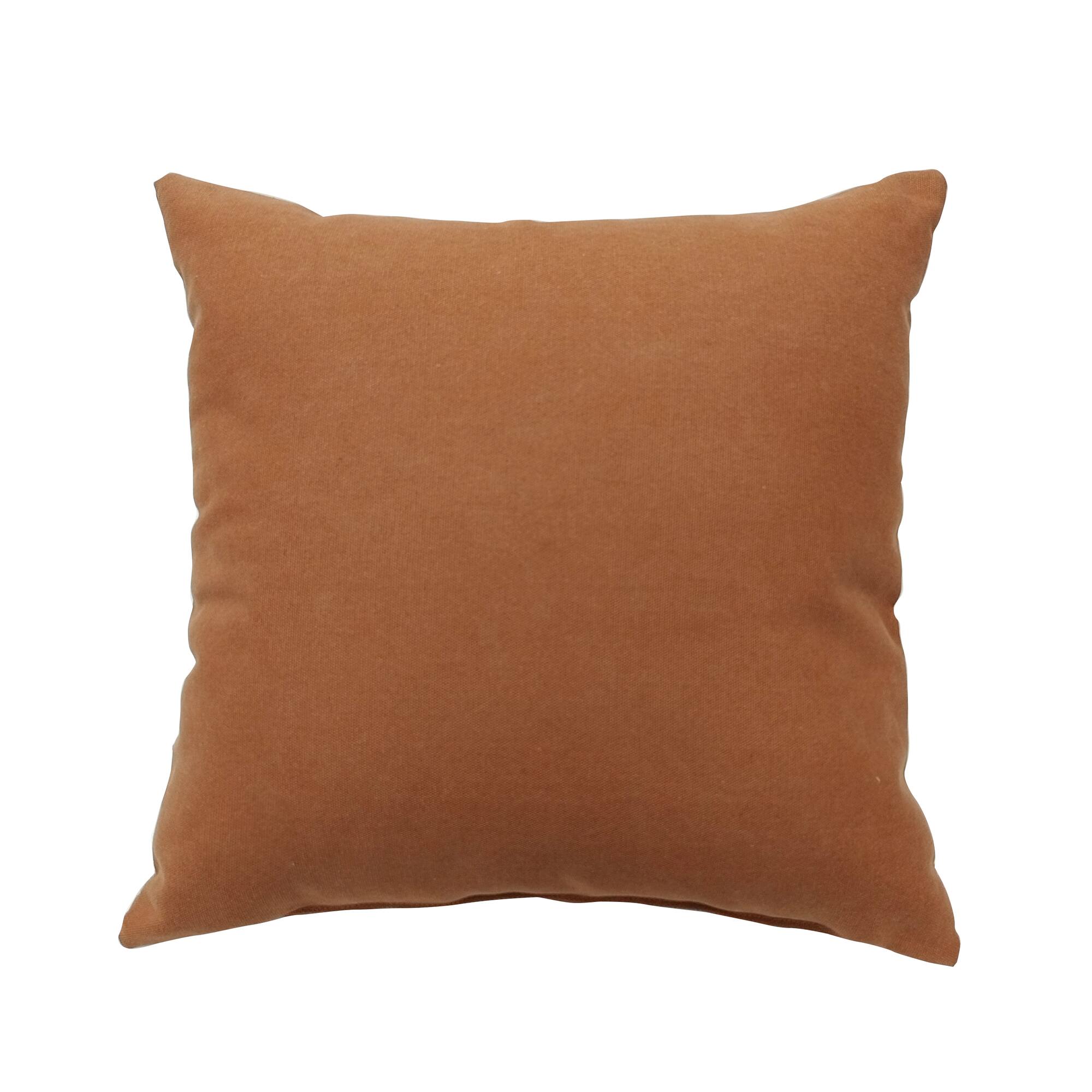 17.5" Terra Cotta Bandana Pillow by Ashland®